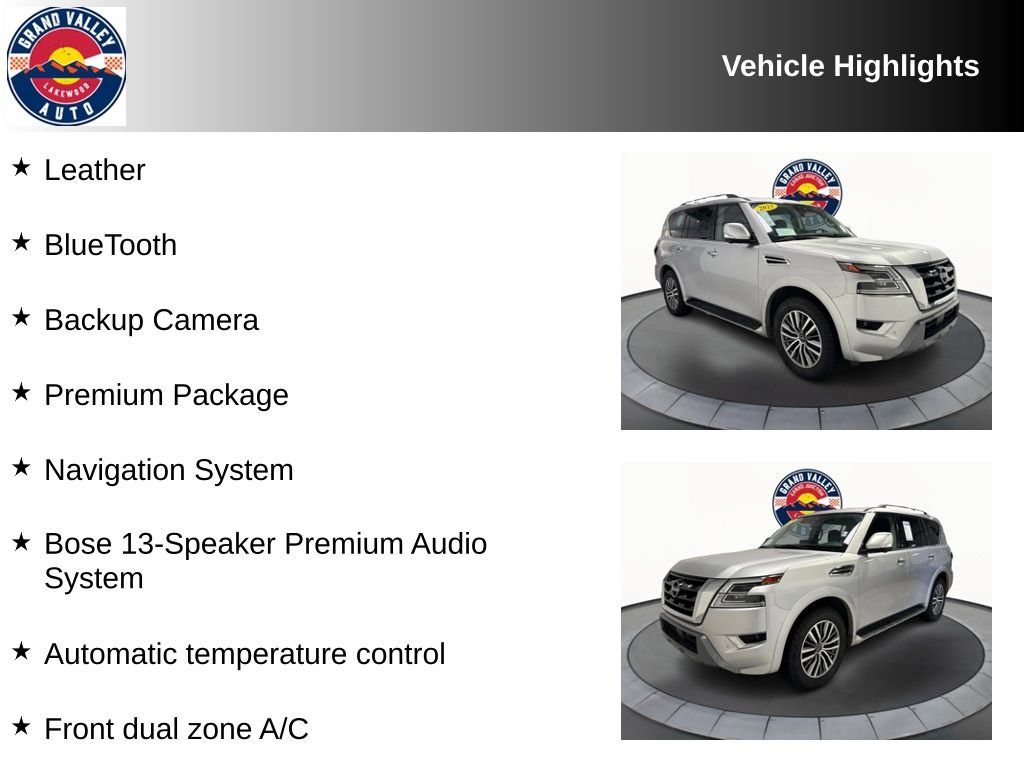 Used 2023 Nissan Armada SL image 2