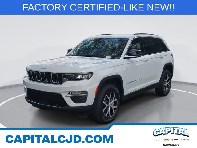Certified 2025 Jeep Grand Cherokee Limited w/ Luxury Tech Group II