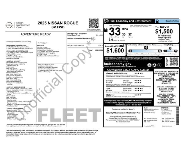 Used 2025 Nissan Rogue SV FWD image 4