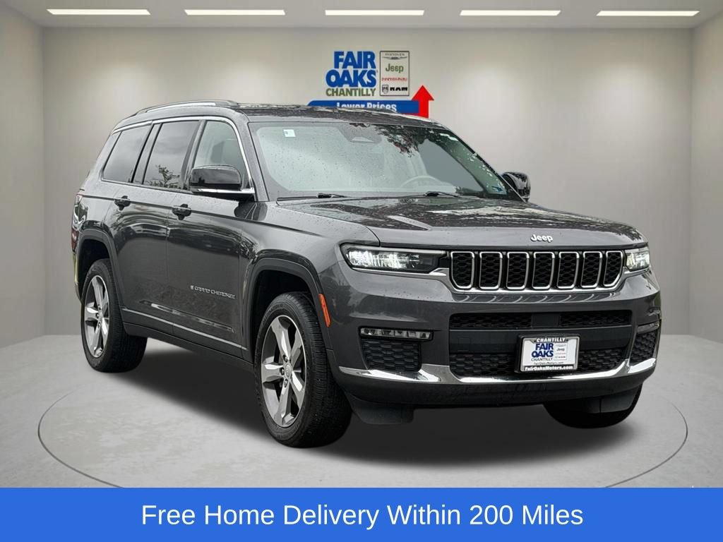 Certified 2021 Jeep Grand Cherokee L Limited AWD/4WD image 1