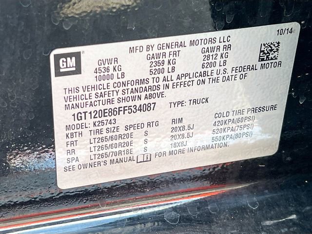 Used 2015 GMC Sierra 2500 Denali w/ Duramax Plus Package AWD/4WD image 21
