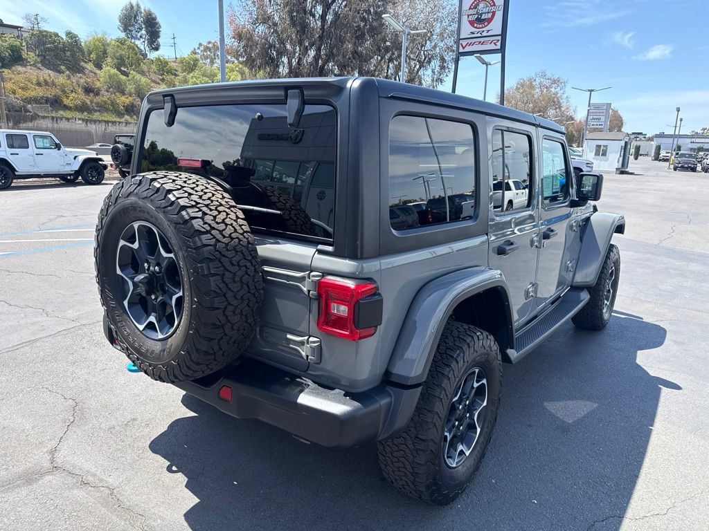 Used 2023 Jeep Wrangler Unlimited Rubicon 4xe w/ Steel Bumper Group AWD/4WD image 11