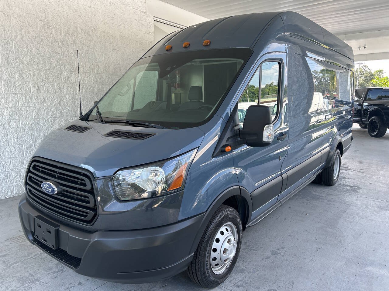 Used 2019 Ford Transit 350 148 High Roof Extended DRW RWD image 2