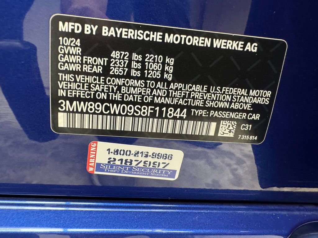 Certified 2025 BMW 330i xDrive Sedan w/ M Sport Package AWD/4WD image 30
