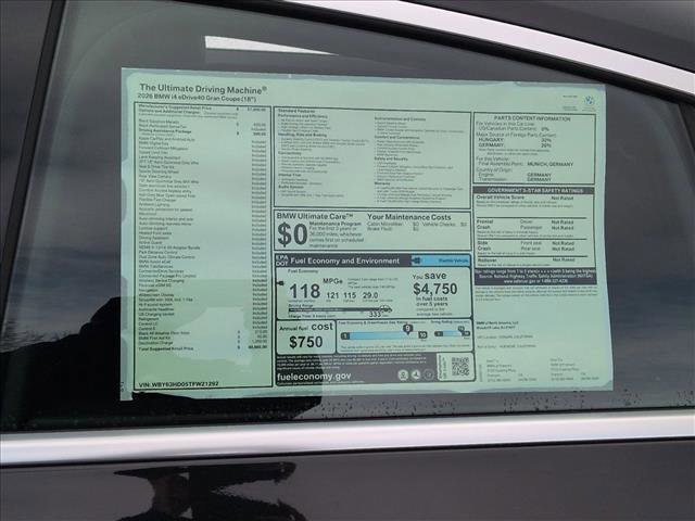 New 2026 BMW i4 eDrive40 image 18