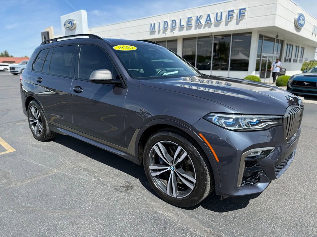 Used 2020 BMW X7 M50i w/ Dynamic Handling Package AWD/4WD image 1