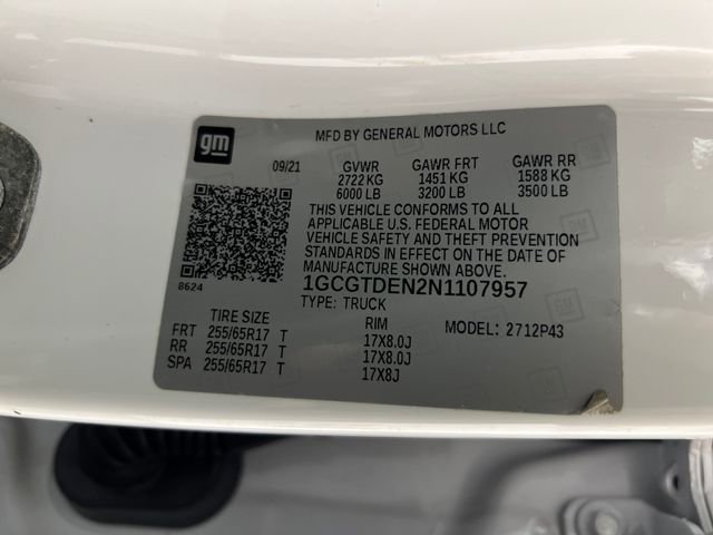 Used 2022 Chevrolet Colorado Z71 w/ Trail Boss Package AWD/4WD image 27