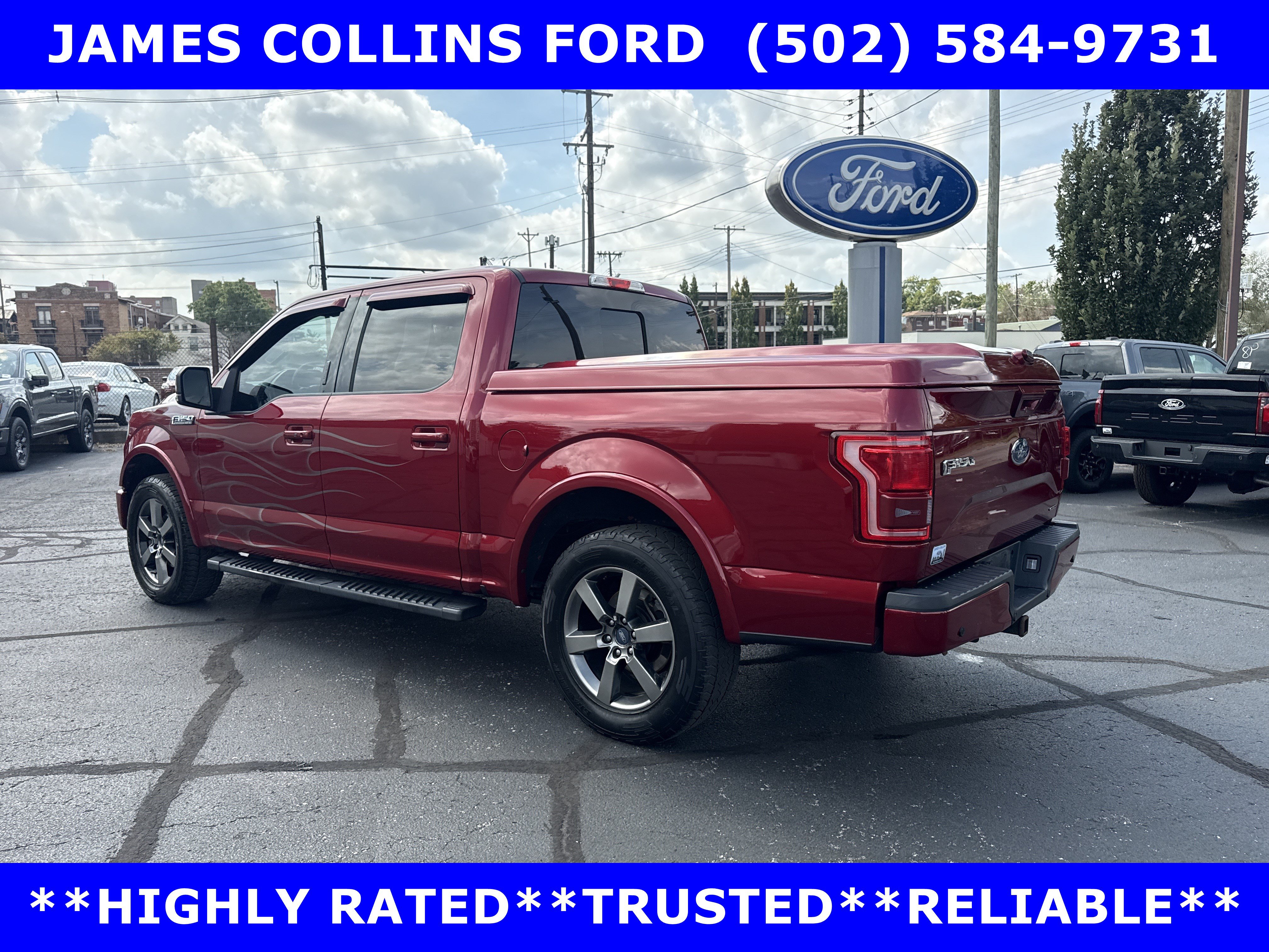 Used 2015 Ford F150 Lariat AWD/4WD image 5