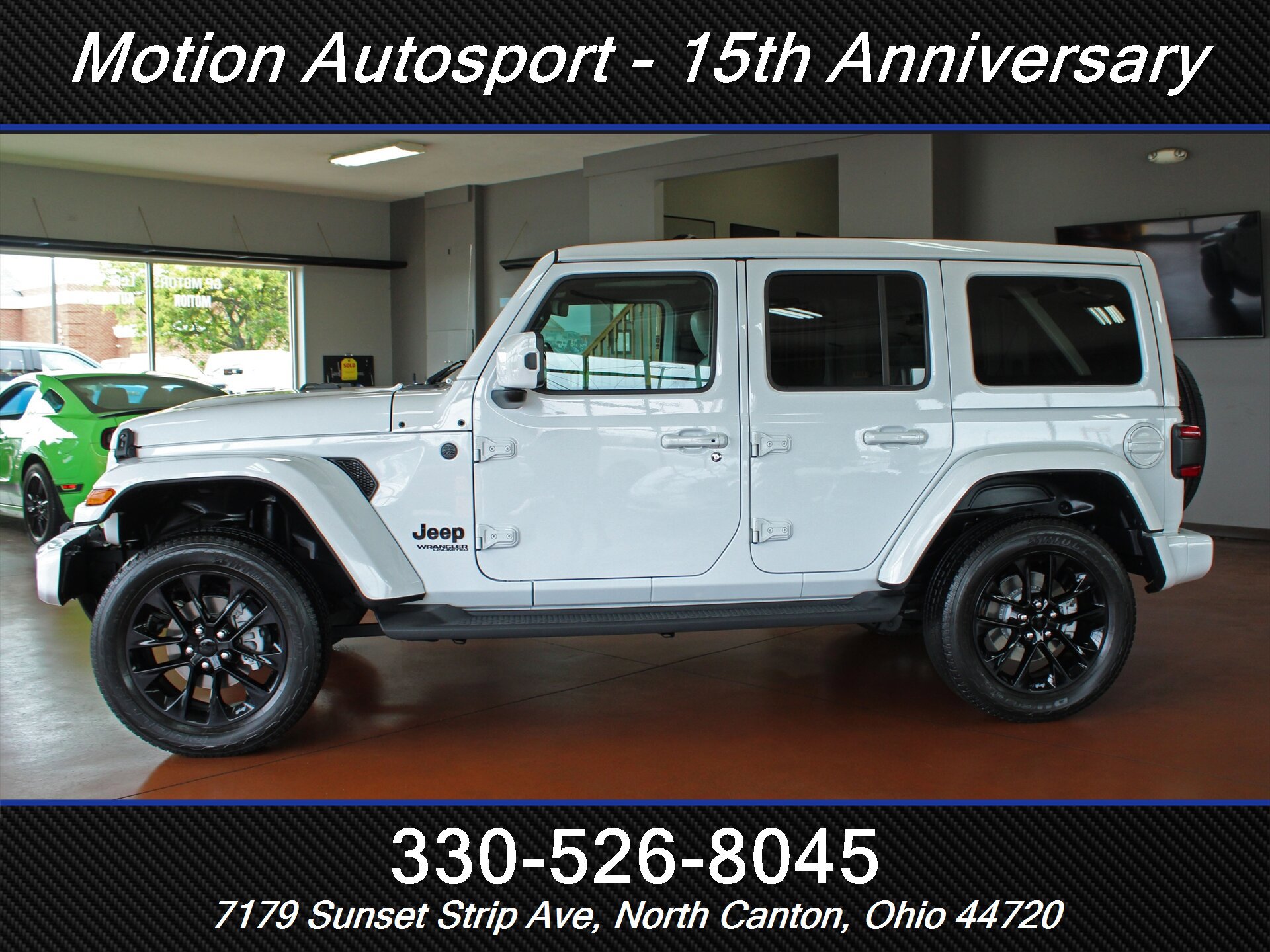 Used 2021 Jeep Wrangler Unlimited Sahara AWD/4WD image 8