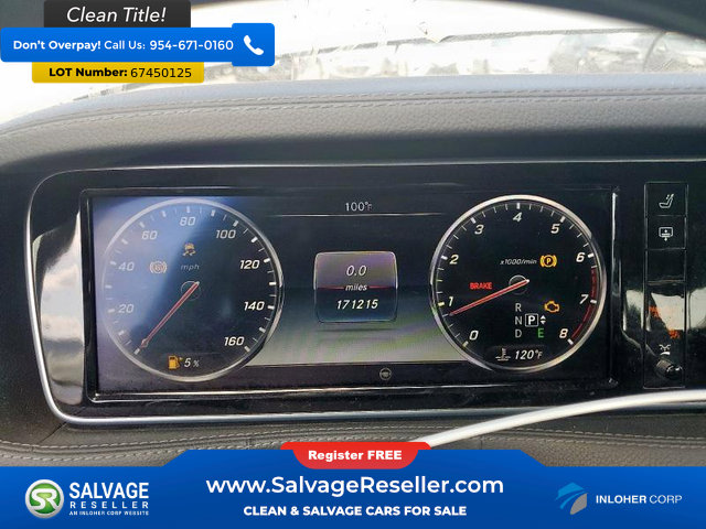 Used 2015 Mercedes-Benz S 550 Sedan image 12