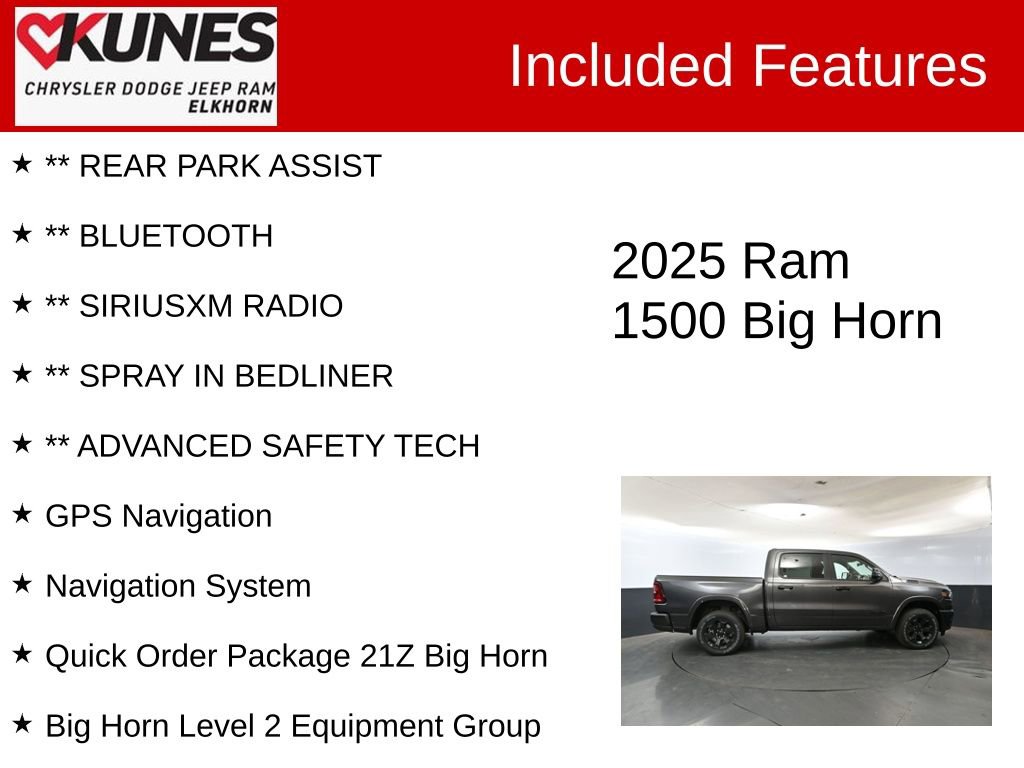 Used 2025 RAM 1500 Big Horn image 3