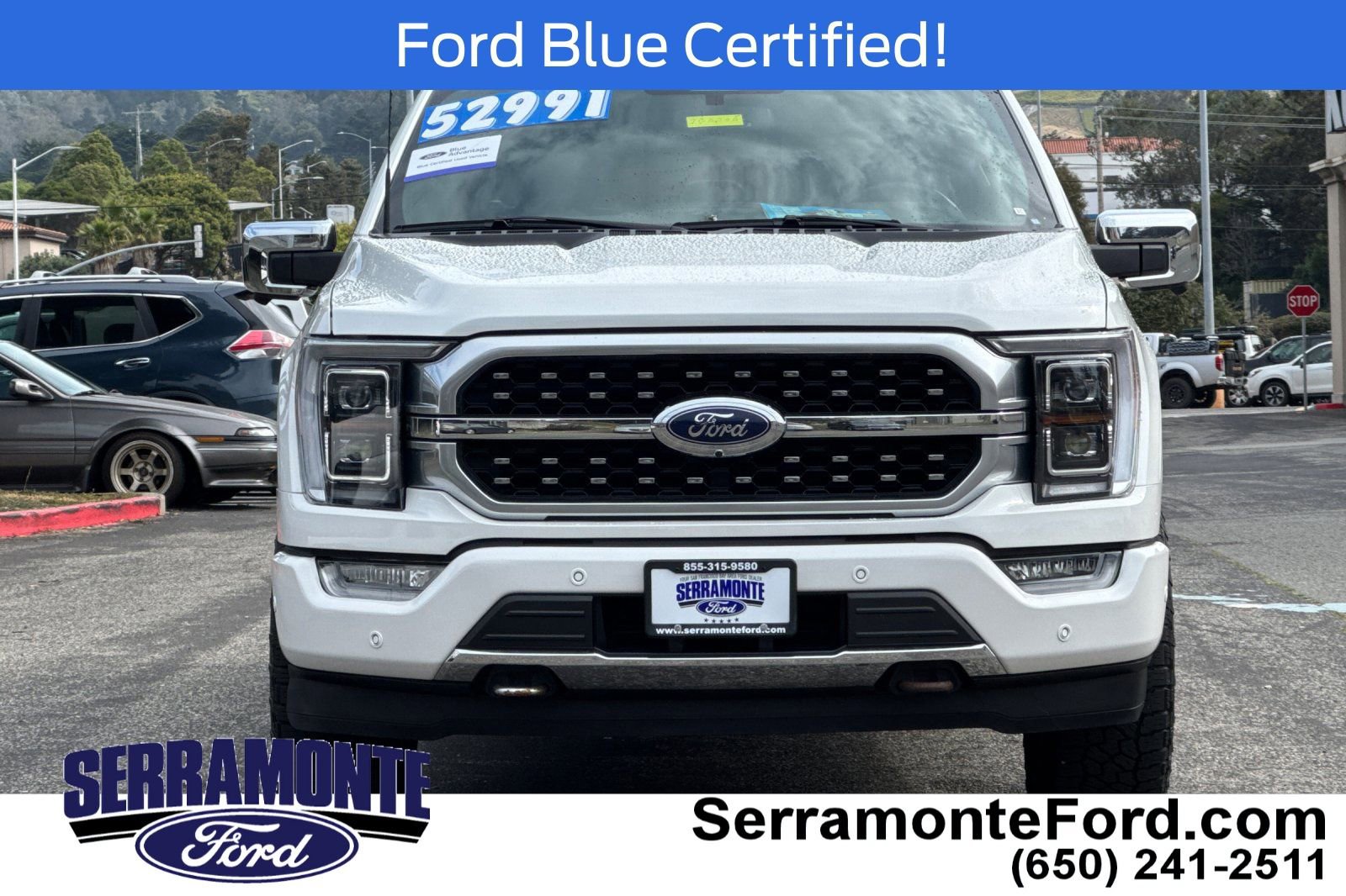 Certified 2023 Ford F150 Platinum w/ Equipment Group 701A High image 12