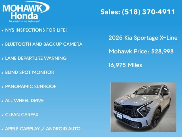 Used 2025 Kia Sportage X-Line w/ Premium Package AWD/4WD image 7