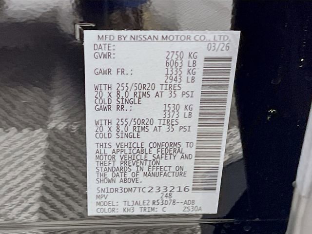 New 2026 Nissan Pathfinder Platinum image 21