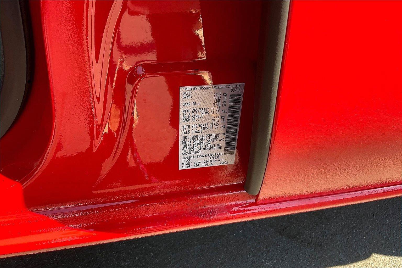 New 2027 Nissan Frontier SV w/ SV Convenience Package RWD image 14