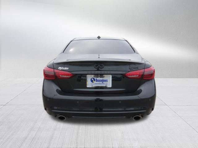 Used 2024 INFINITI Q50 Red Sport 400 w/ Black Opal Edition RWD image 4
