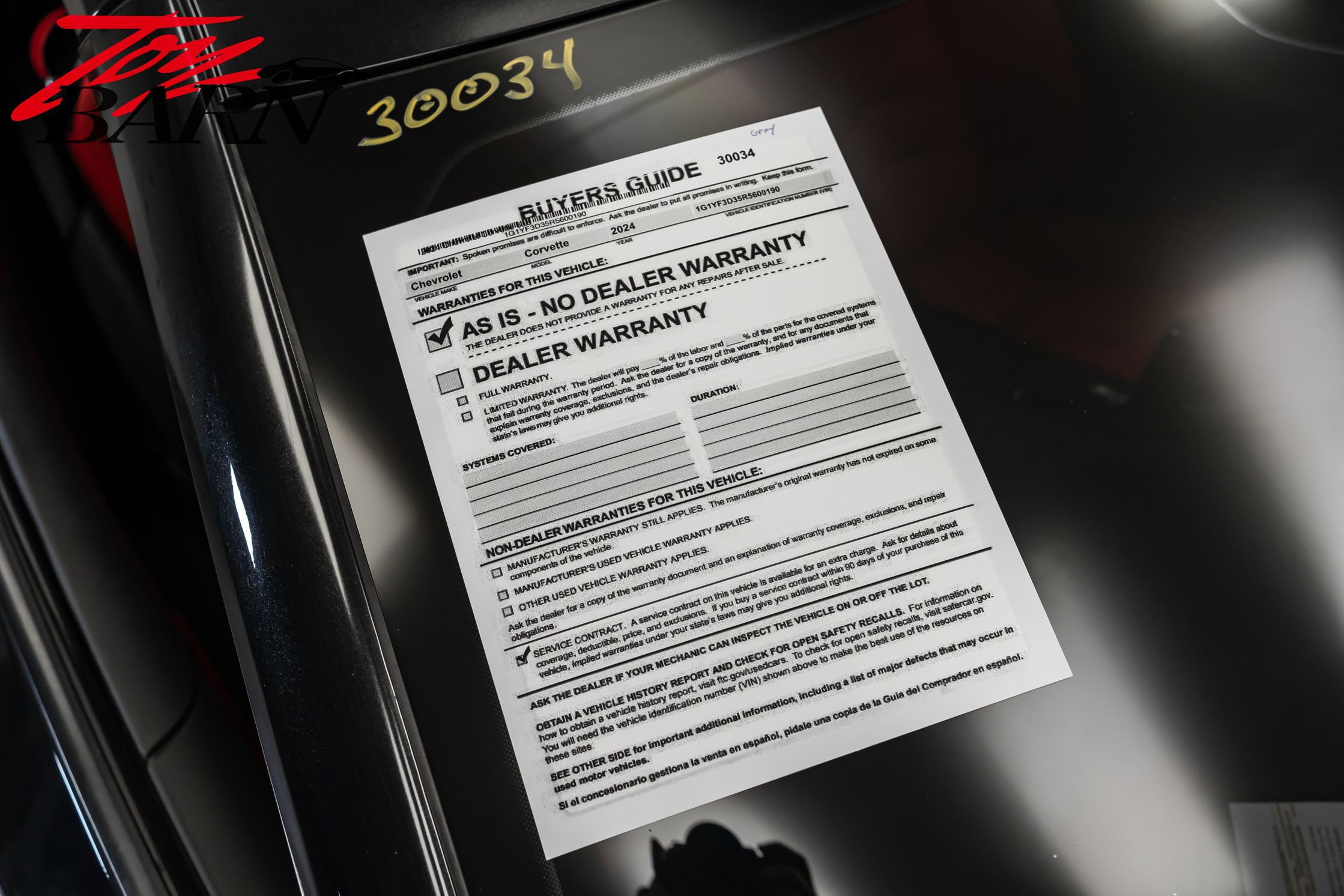 Used 2024 Chevrolet Corvette Z06 w/ Stealth Interior Trim Package image 43