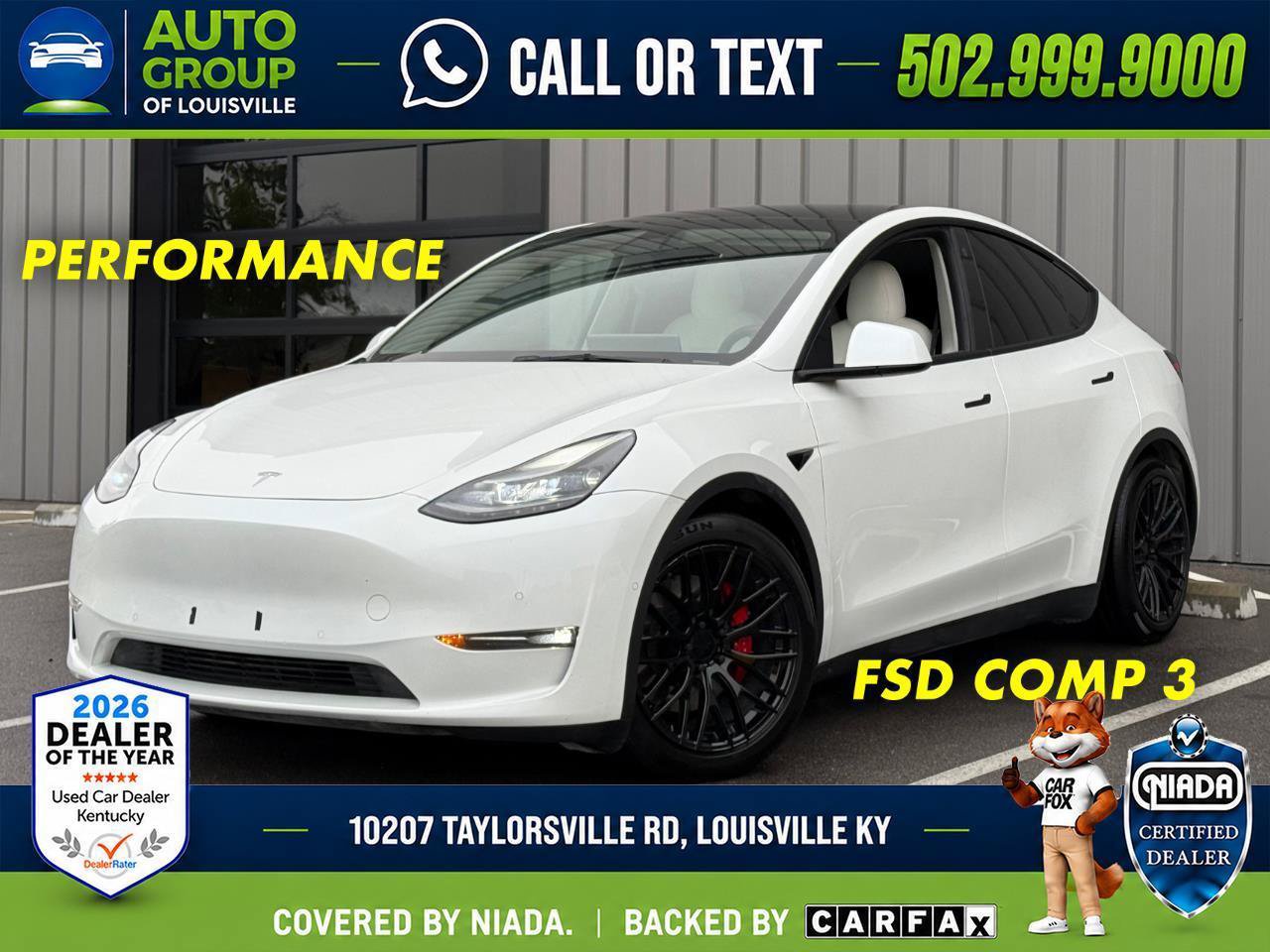 Used 2022 Tesla Model Y Performance AWD/4WD image 1