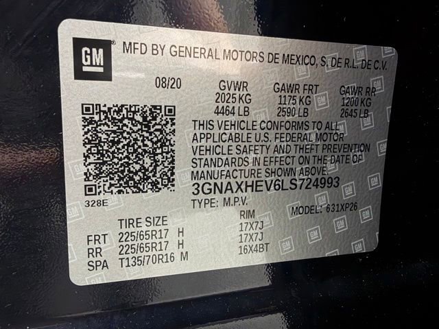 Used 2020 Chevrolet Equinox LS FWD image 25