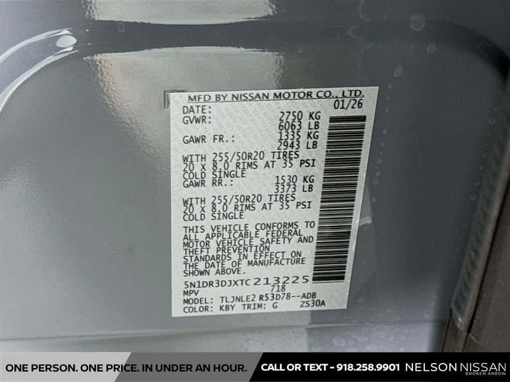 New 2026 Nissan Pathfinder Platinum image 34