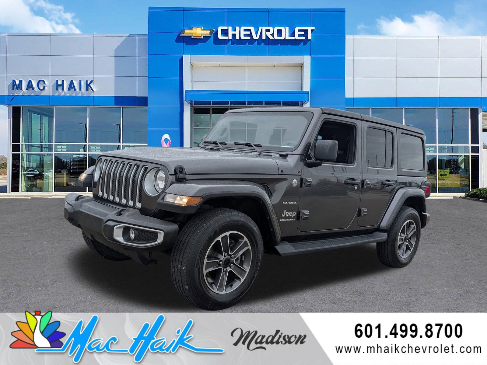 Used 2023 Jeep Wrangler Sahara w/ Cold Weather Group image 1