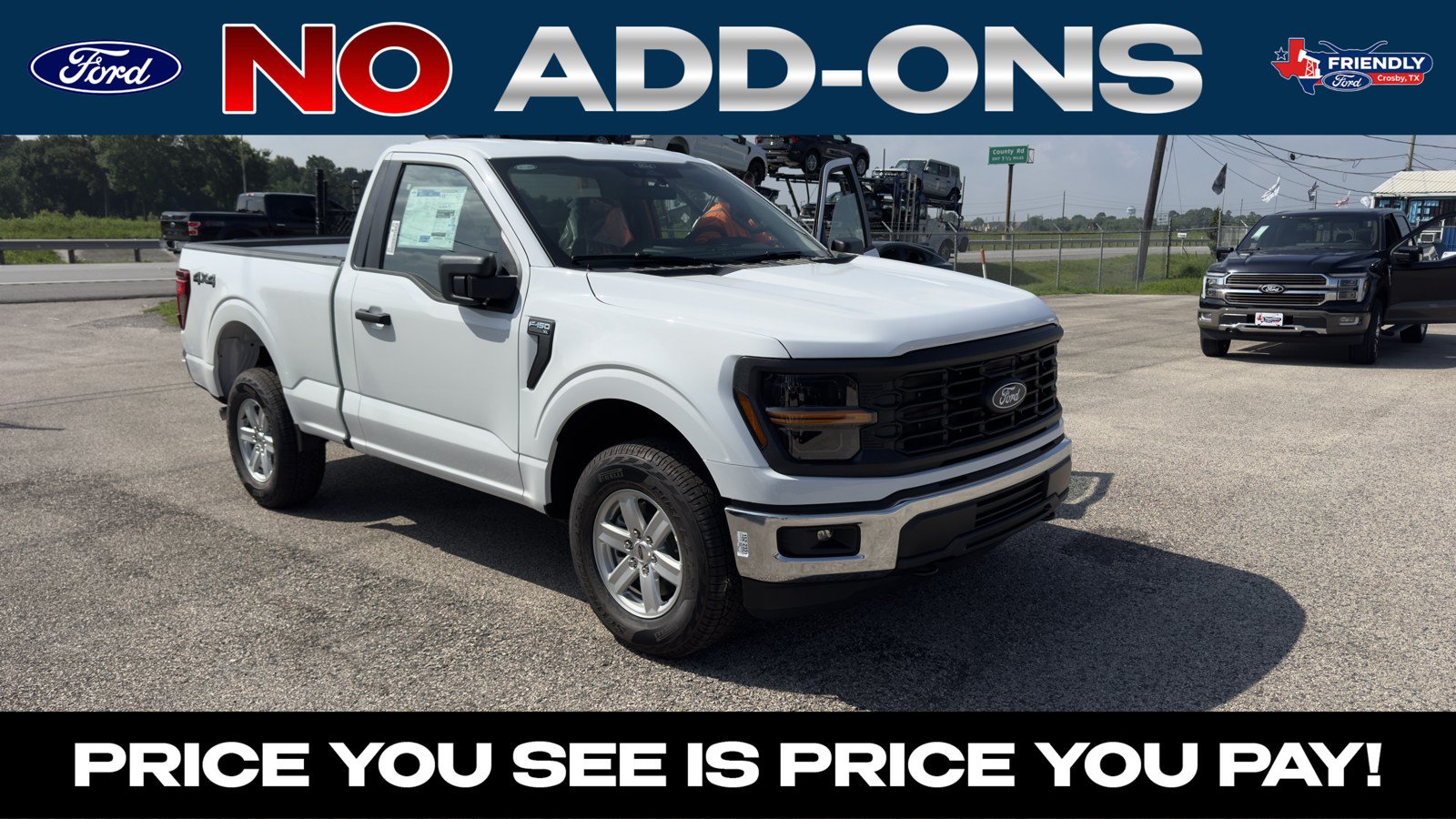 New 2026 Ford F150 XL w/ Equipment Group 103A High