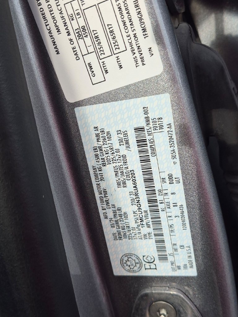 Used 2024 Ford Escape Active AWD/4WD image 28
