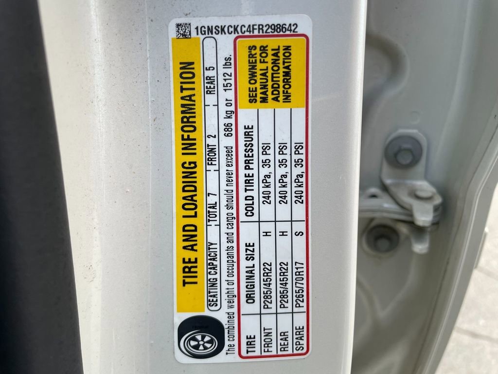 Used 2015 Chevrolet Tahoe LTZ image 33