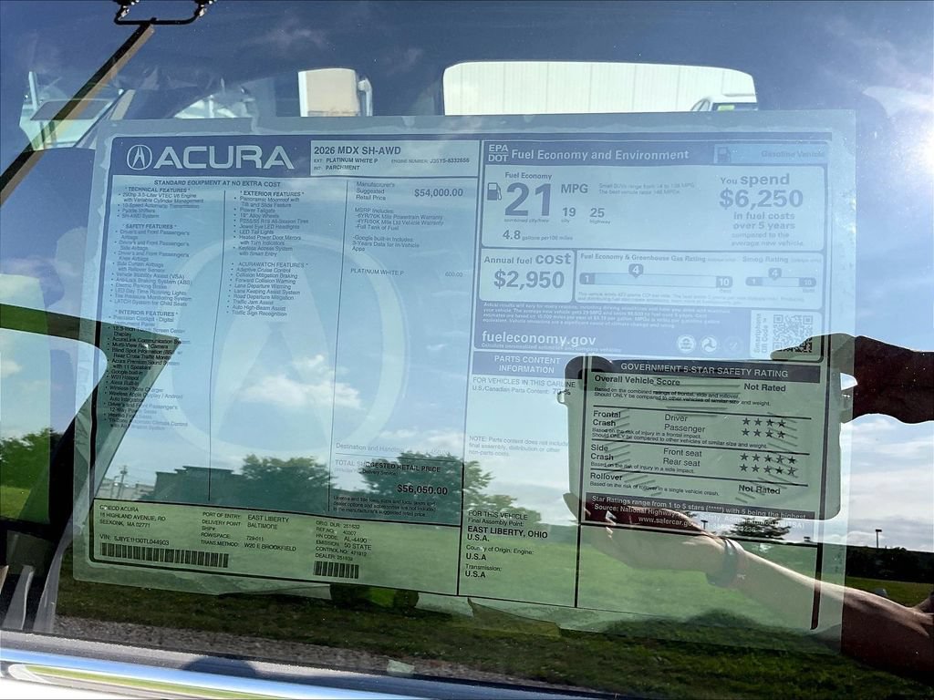 New 2026 Acura MDX SH-AWD image 14