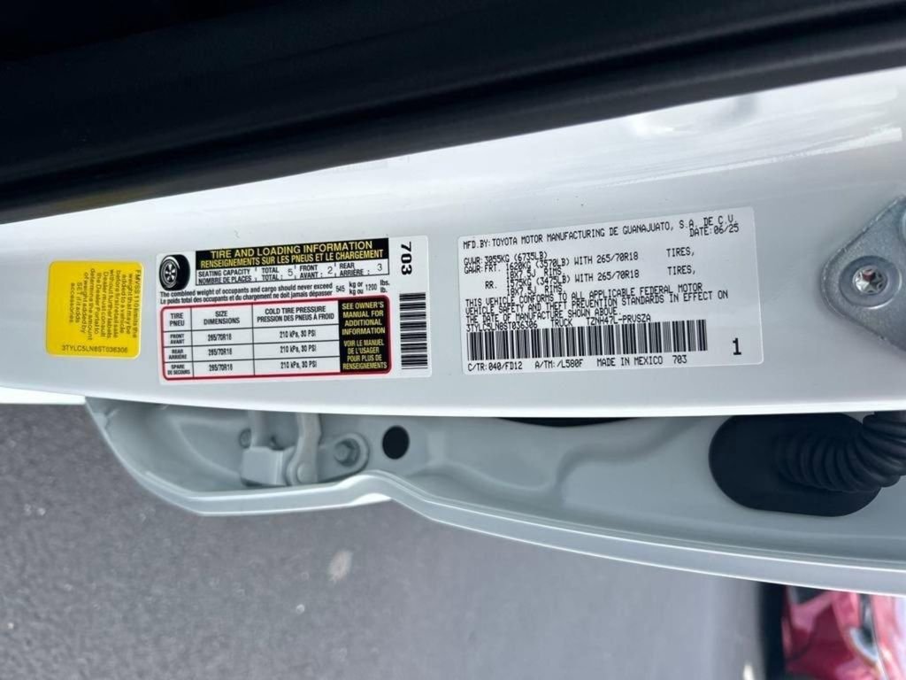 New 2025 Toyota Tacoma TRD Off-Road image 22