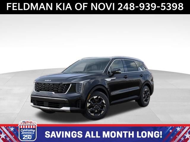 New 2026 Kia Sorento S w/ S Panoramic Sunroof Package