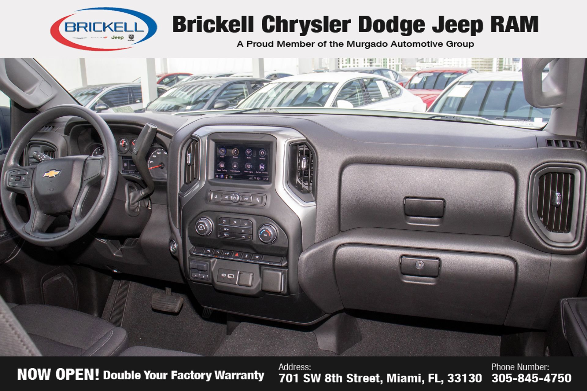 Used 2024 Chevrolet Silverado 1500 Custom w/ Turbomax Blackout Package RWD image 19