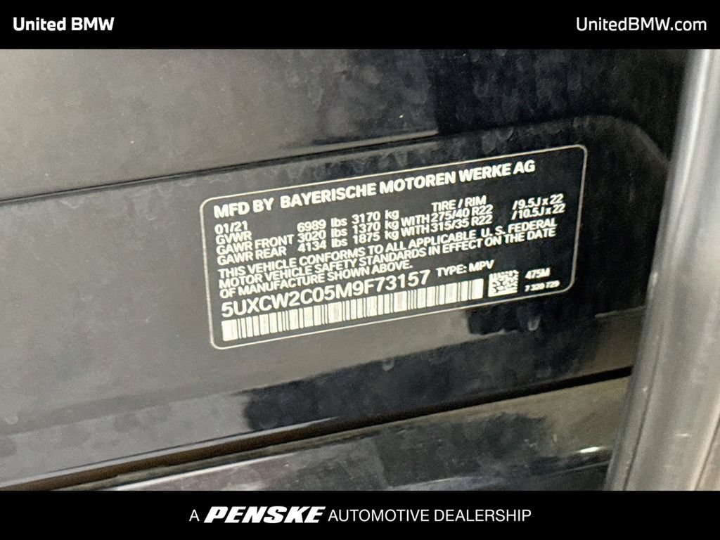 Used 2021 BMW X7 xDrive40i w/ M Sport Package AWD/4WD image 23