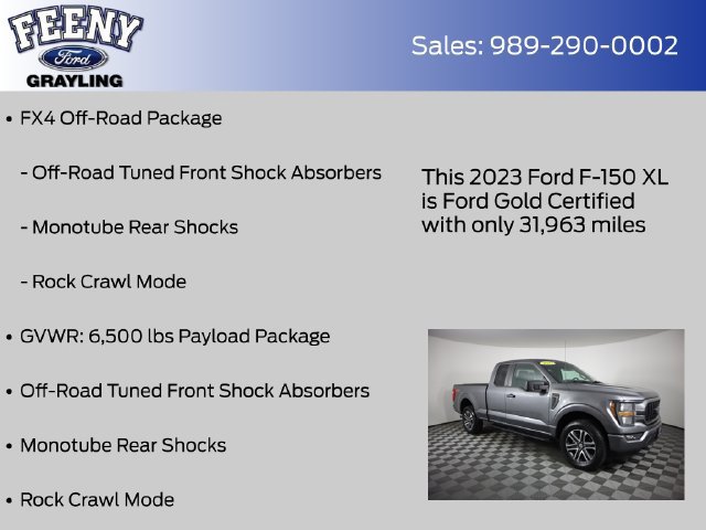 Certified 2023 Ford F150 XL w/ STX Appearance Package AWD/4WD image 20