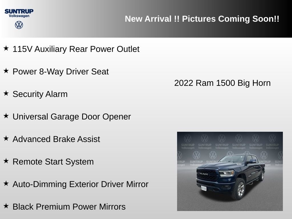 Used 2022 RAM 1500 Big Horn image 18