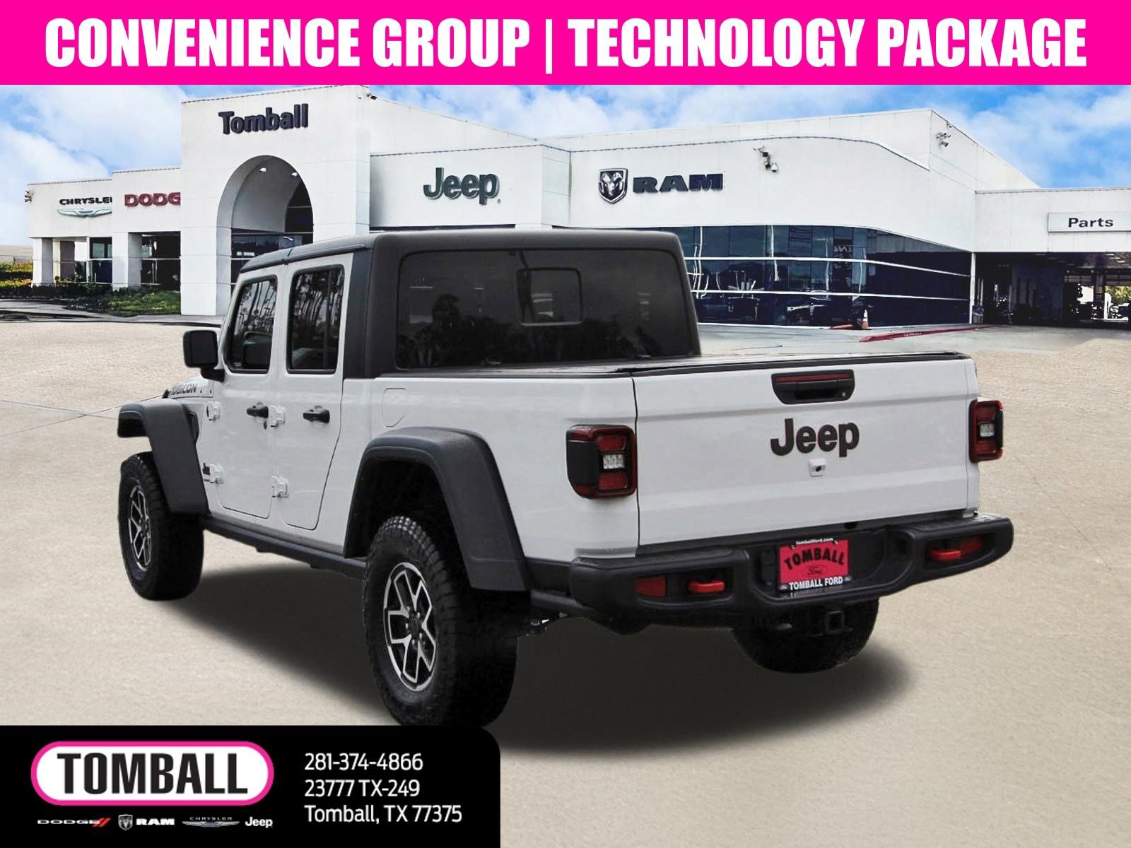 Used 2024 Jeep Gladiator Rubicon w/ Technology Group AWD/4WD image 5