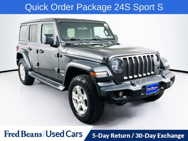 Used 2018 Jeep Wrangler Unlimited Sport S