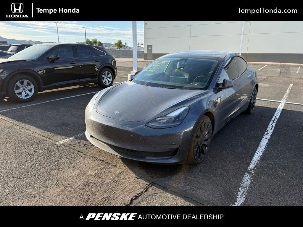 Used 2022 Tesla Model 3 Performance image 1