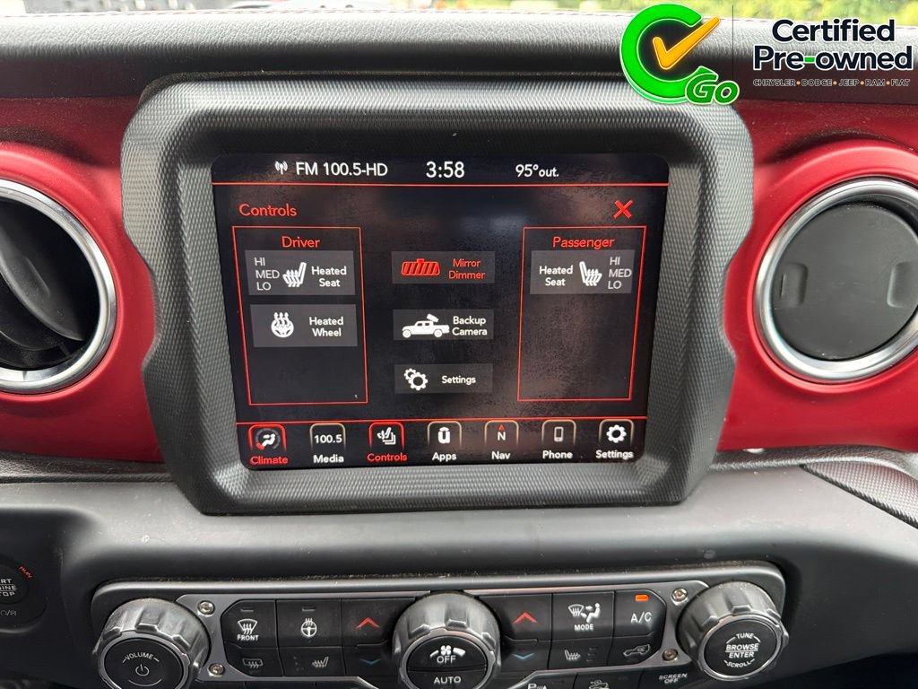 Certified 2020 Jeep Gladiator Rubicon AWD/4WD image 82