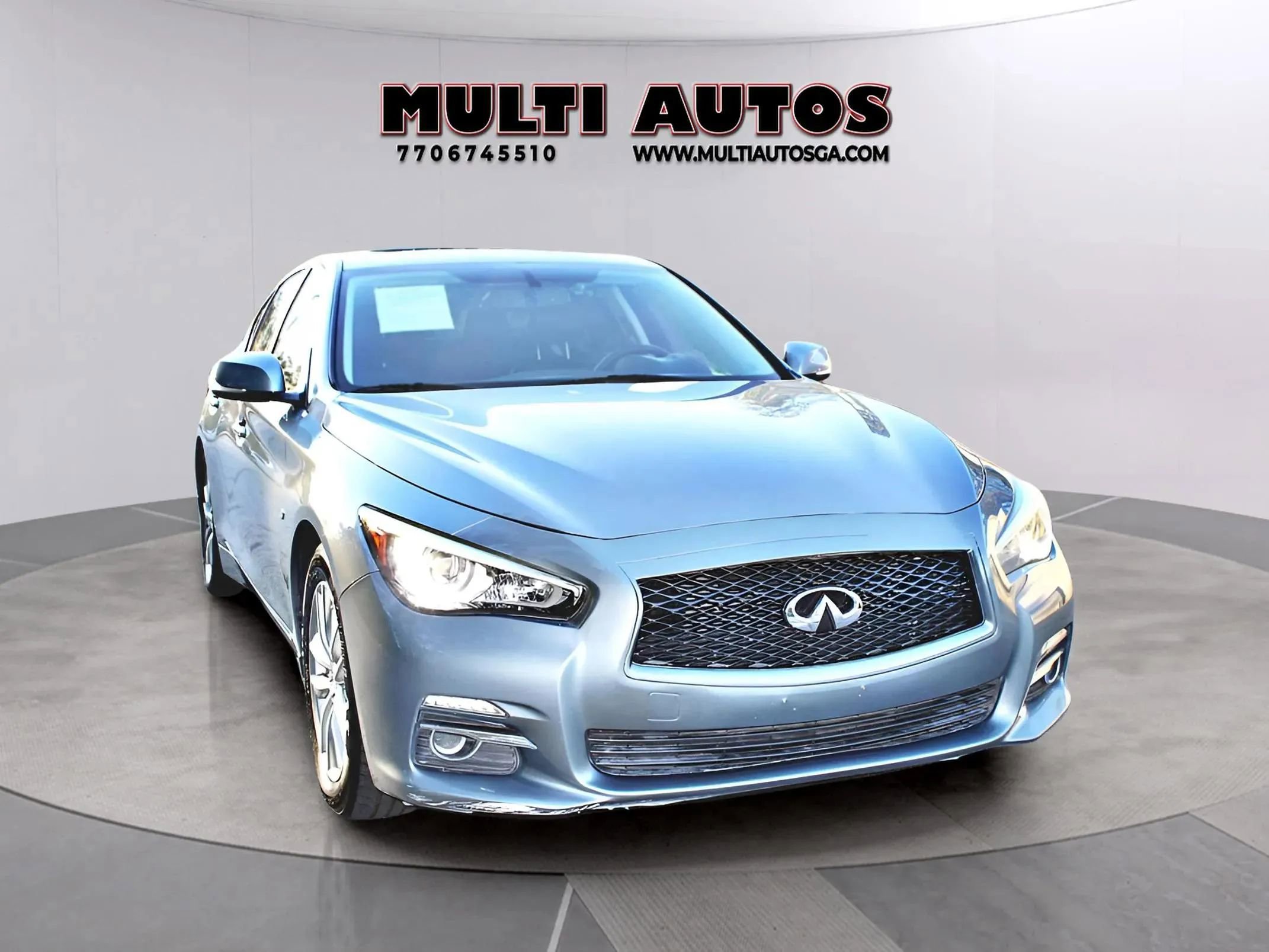 Used 2014 INFINITI Q50 Premium w/ Navigation Package RWD image 1