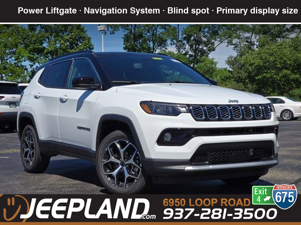 New 2026 Jeep Compass Limited w/ Sun, Sound & Navigation Group