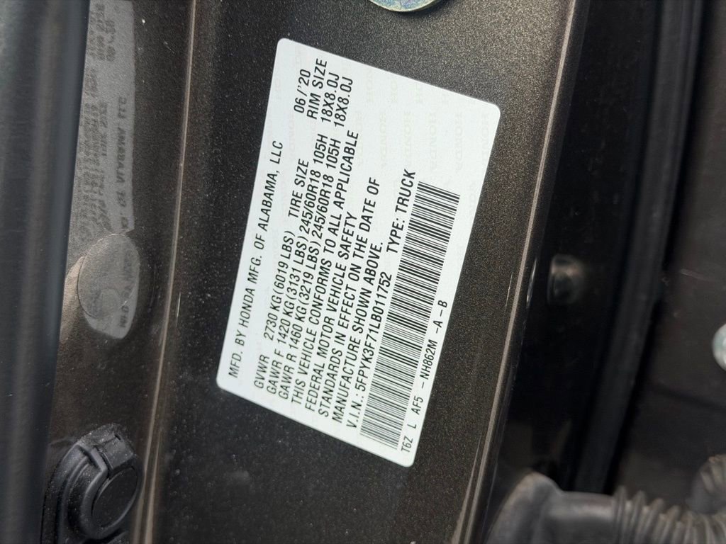 Used 2020 Honda Ridgeline RTL-E image 23