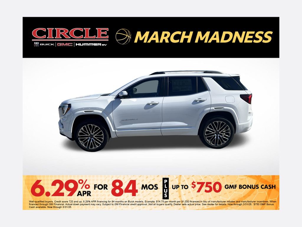 New 2026 GMC Terrain Denali