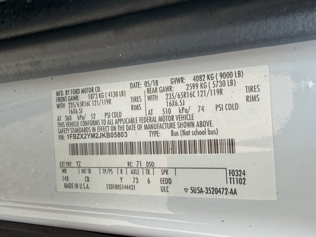 Used 2018 Ford Transit 350 XLT RWD image 39