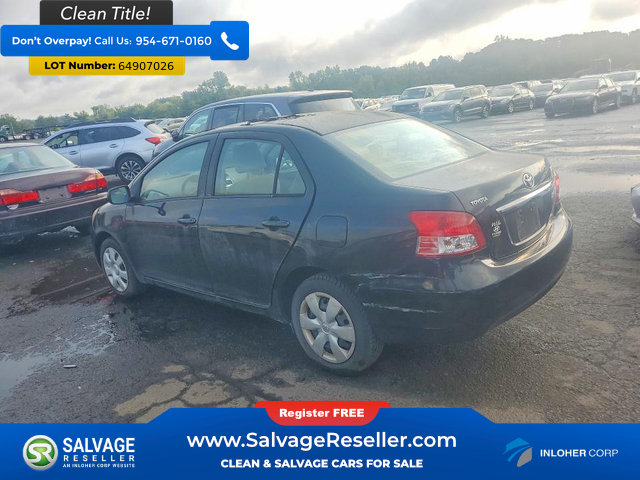 Used 2007 Toyota Yaris Sedan w/ PWR Pkg w/Steel Wheels FWD image 3