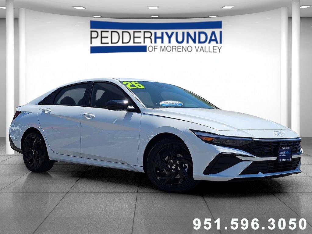 Certified 2026 Hyundai Elantra Sport FWD image 1