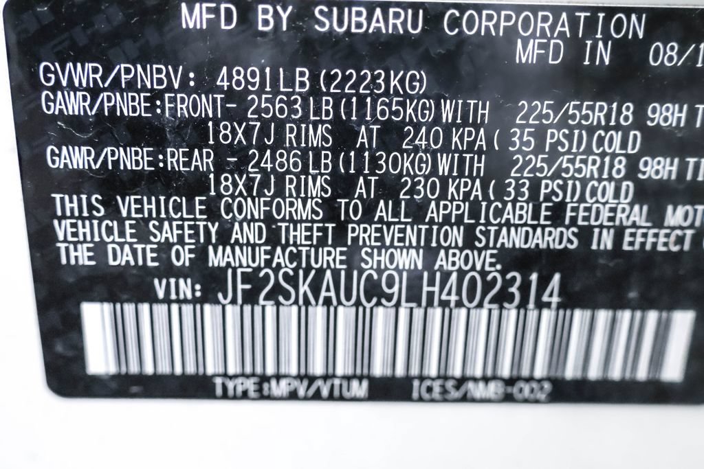 Used 2020 Subaru Forester Limited AWD/4WD image 26
