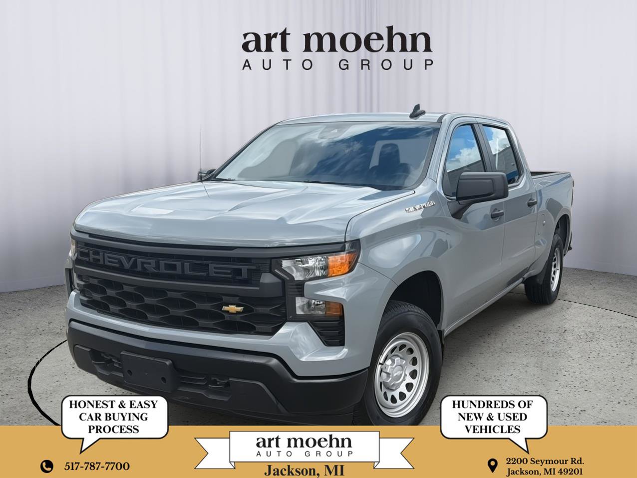 Used 2024 Chevrolet Silverado 1500 W/T w/ WT Fleet Convenience Package image 1