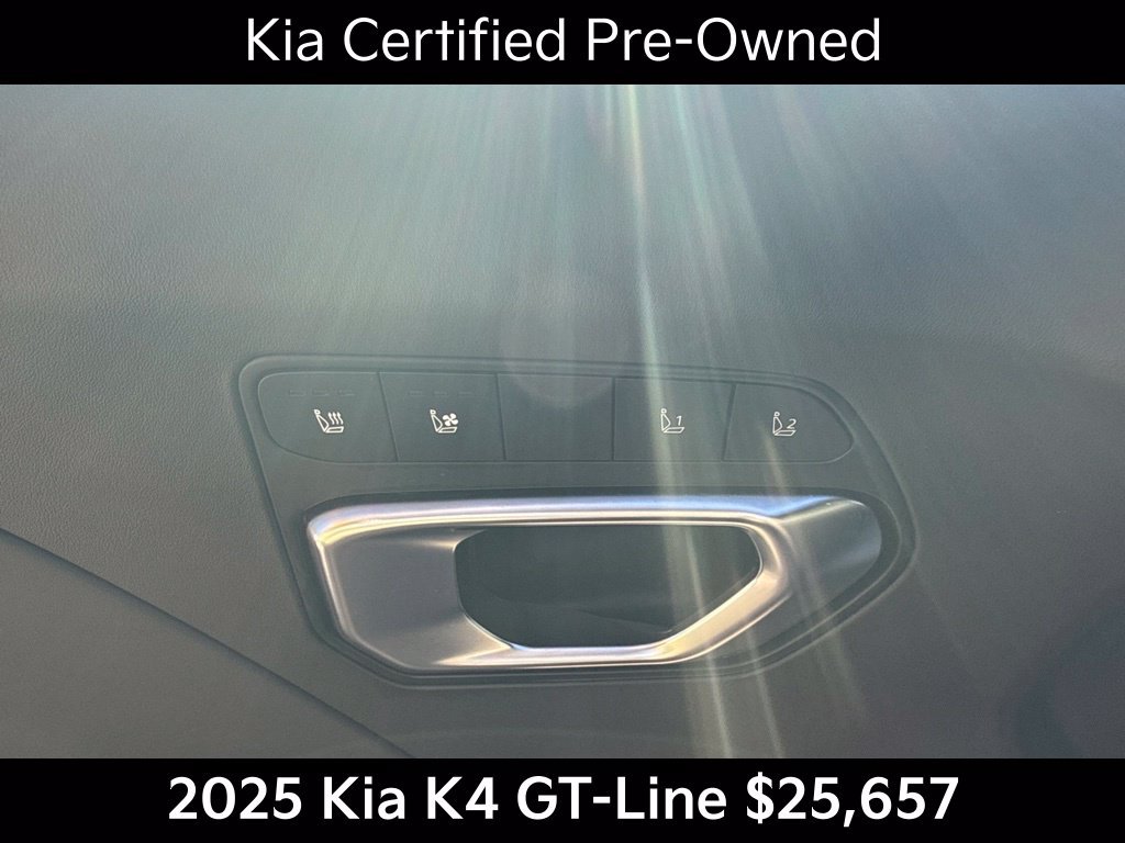 Certified 2025 Kia K4 GT-Line w/ GT-Line Premium Package FWD image 14