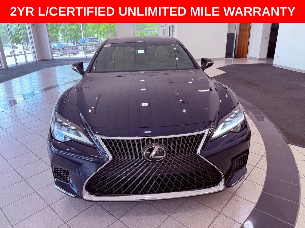 Certified 2021 Lexus LS 500 w/ Interior Upgrade Package RWD image 2